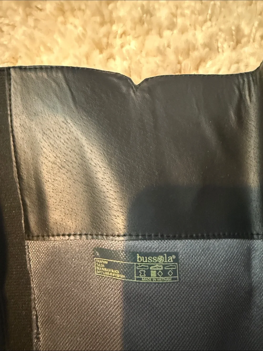 Never worn bussola Black Riding Boots
